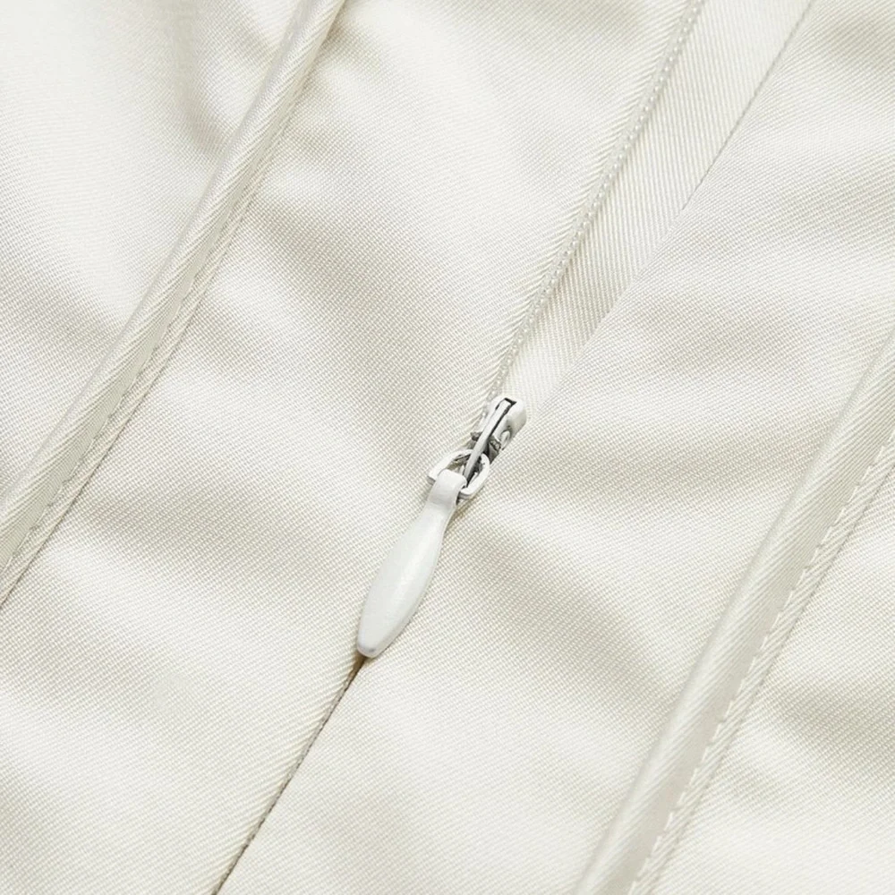 Commense Cream Maxi Dress with Spaghetti Straps - Picture 4 of 8